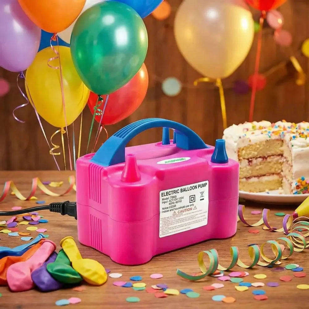 Dual nozzle balloon inflator - power & hand tools