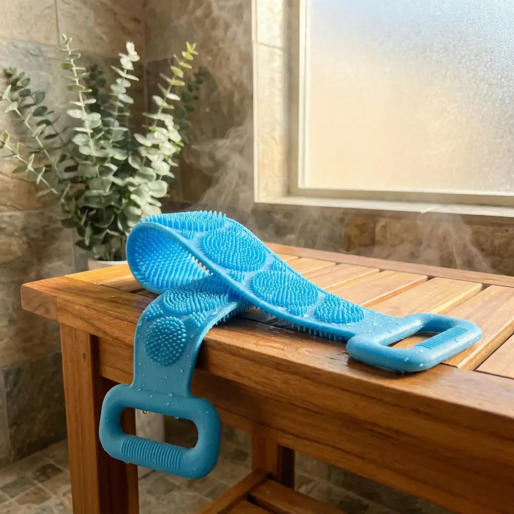 Dual-sided back scrubber - home improvement