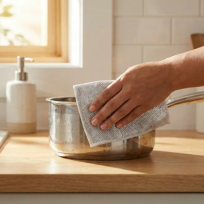 Dual-sided scrub cloth - home & kitchen
