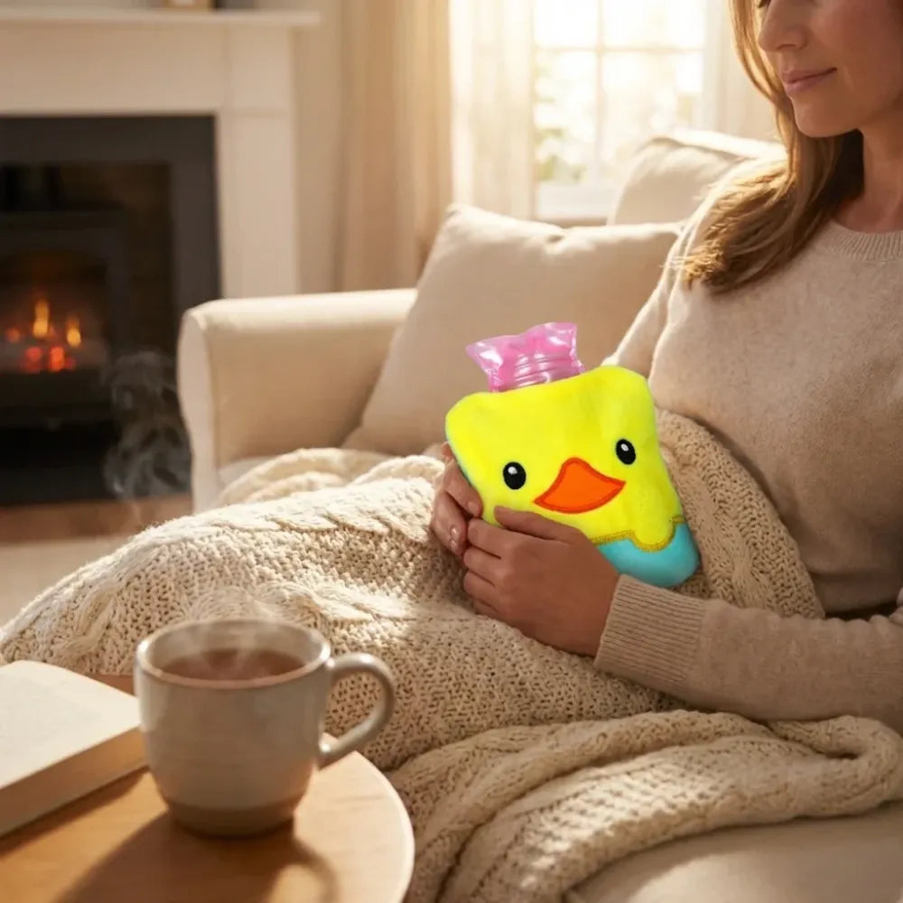 Duck-shaped hot water bottle - home improvement
