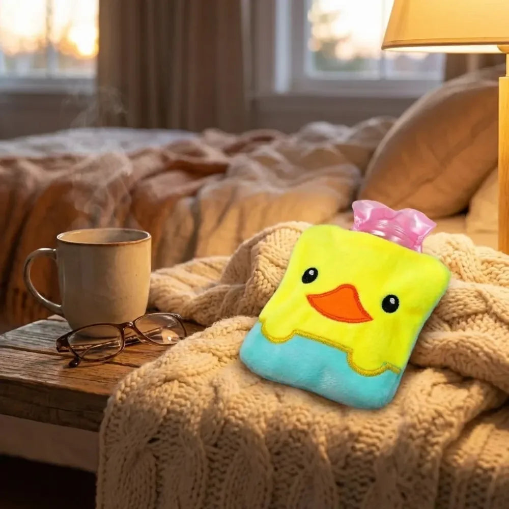 Duck-shaped hot water bottle - home improvement