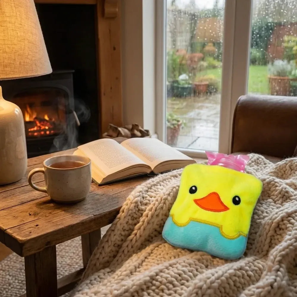 Duck-shaped hot water bottle - home improvement