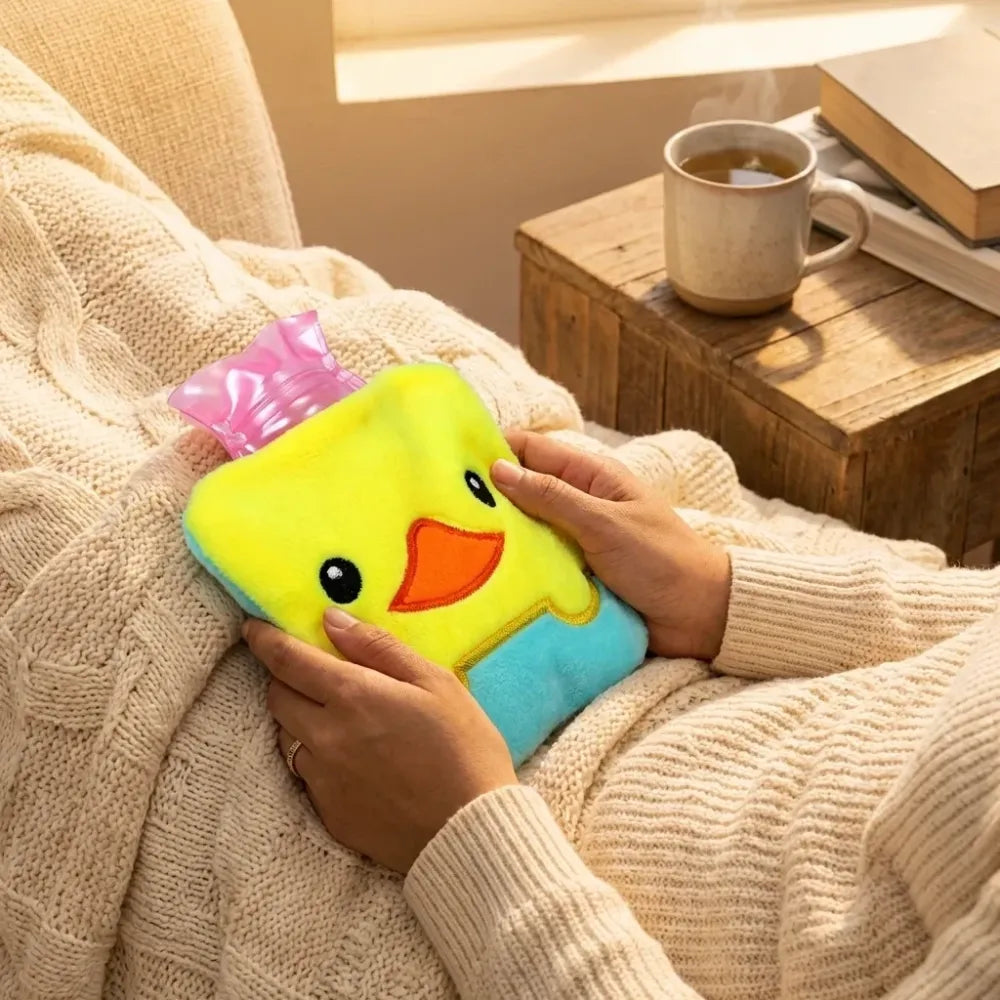 Duck-shaped hot water bottle - home improvement