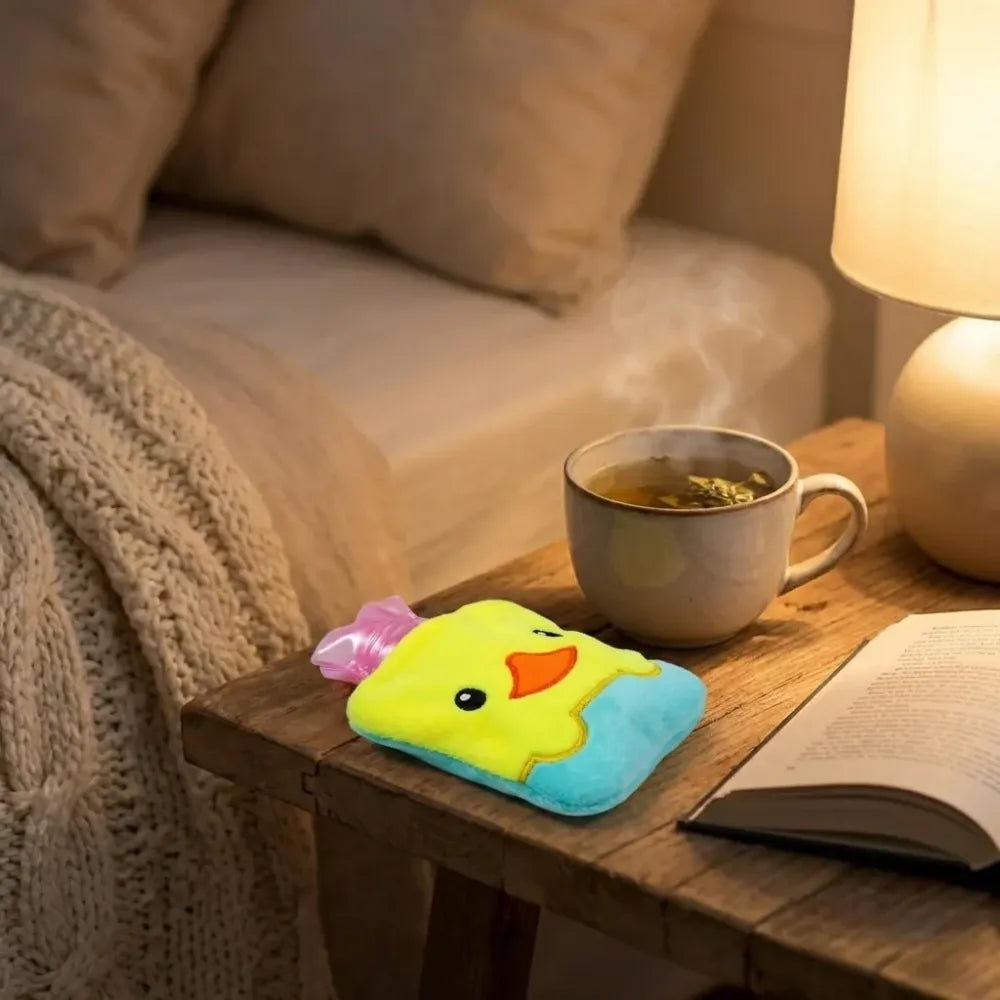 Duck-shaped hot water bottle - home improvement
