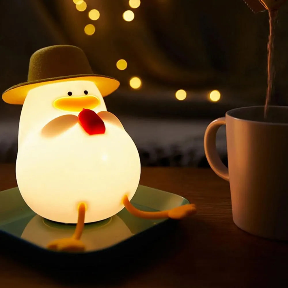 Duck silicone night light – pack of 1
