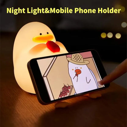 Duck silicone night light – pack of 1