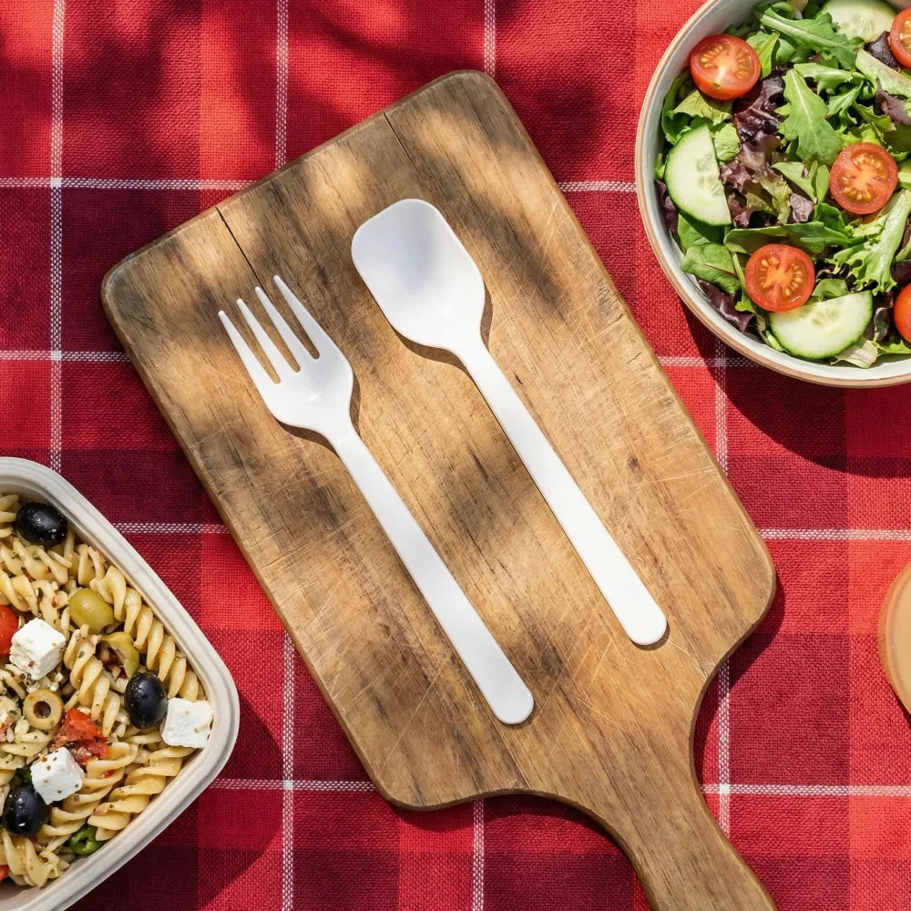 Durable disposable cutlery set - home & kitchen