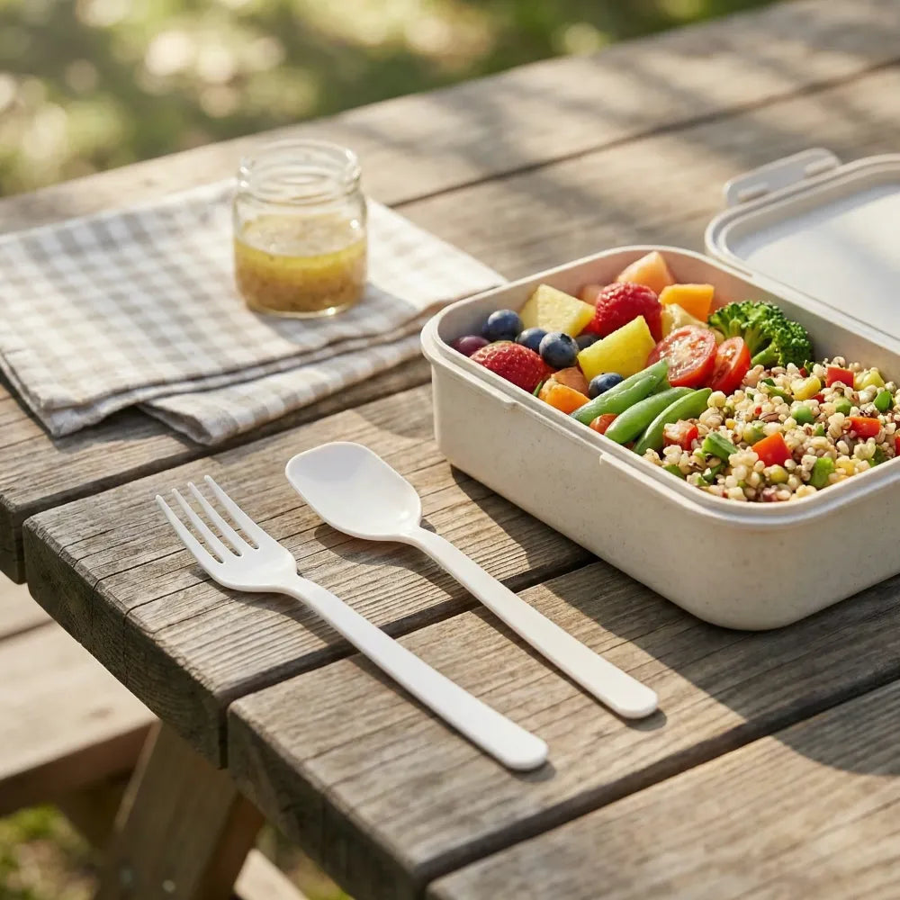 Durable disposable cutlery set - home & kitchen