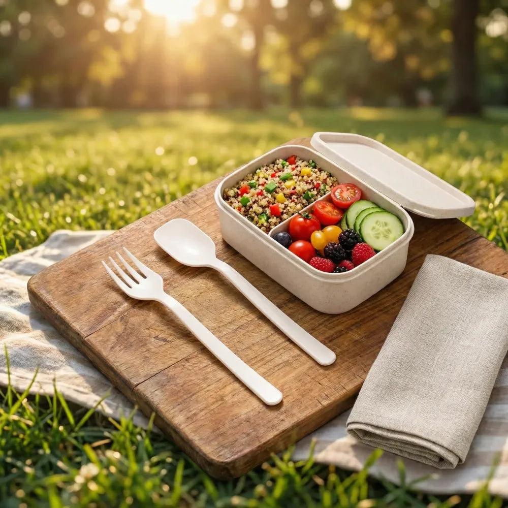 Durable disposable cutlery set - home & kitchen