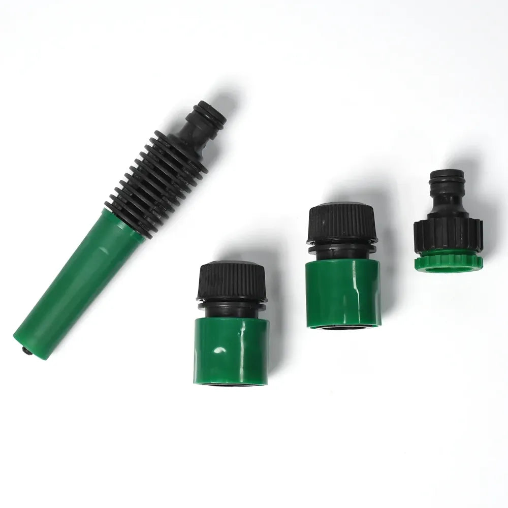 Durable garden hose connector set