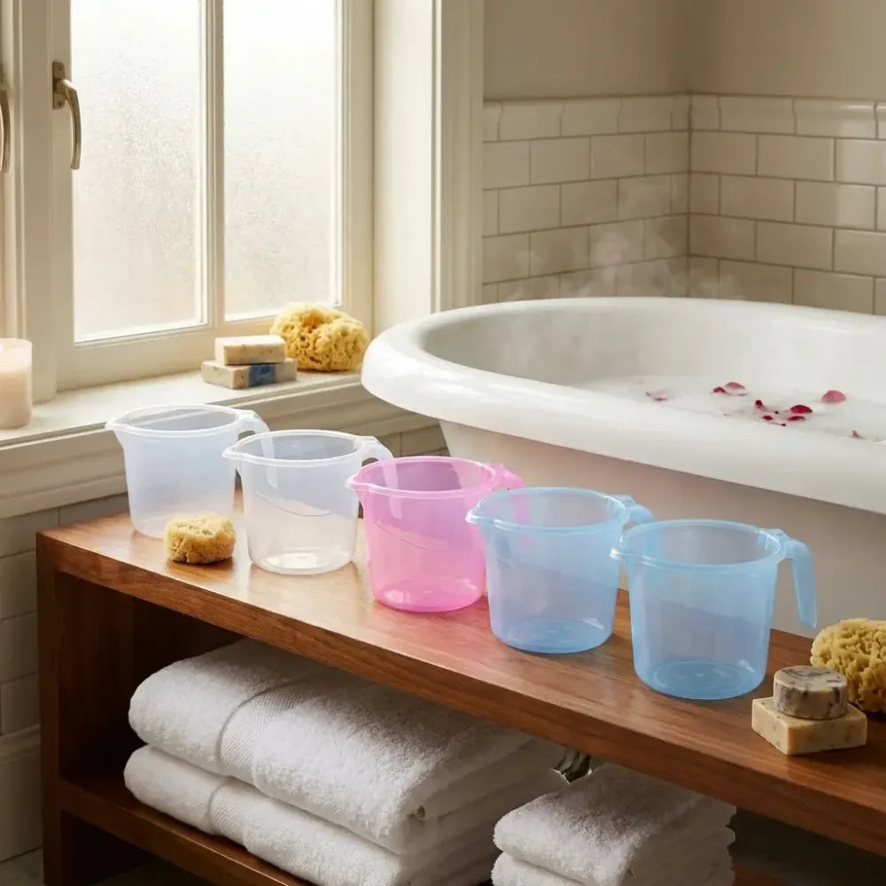 Durable multi-use bath mugs - home & kitchen