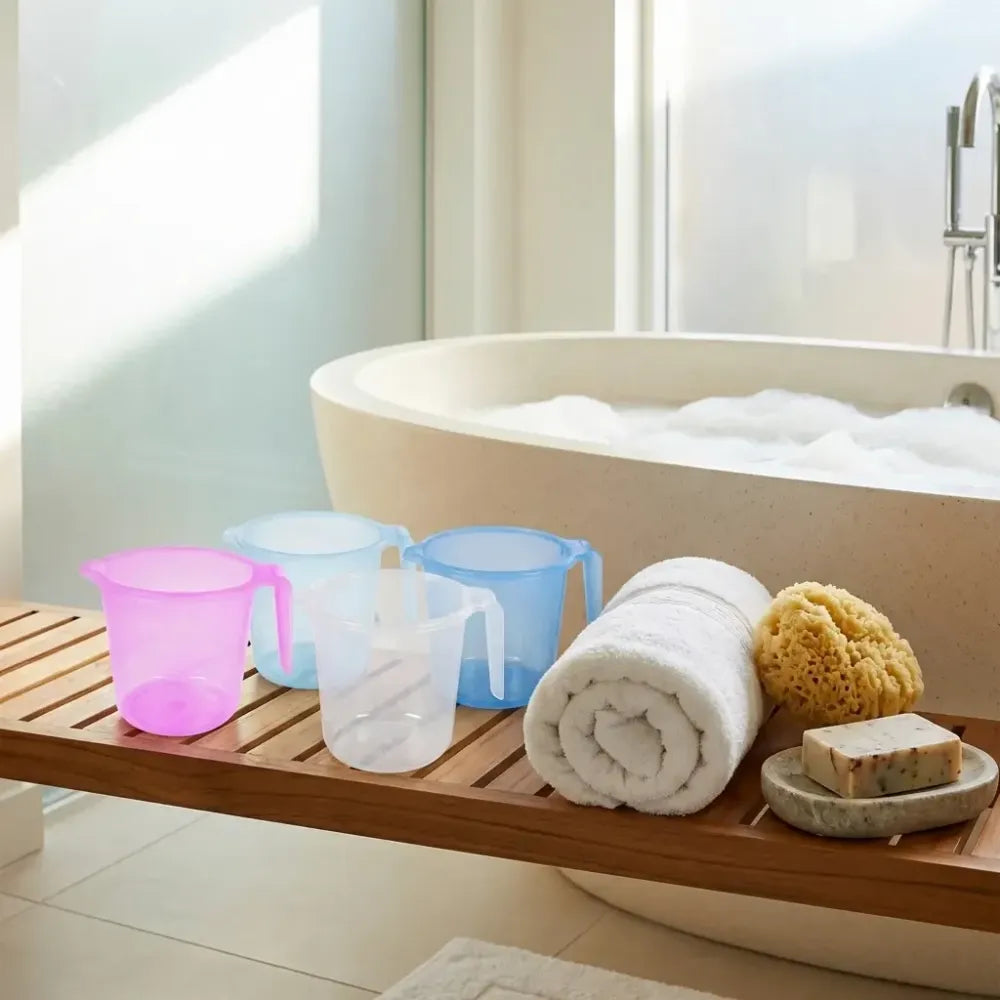Durable multi-use bath mugs - home & kitchen
