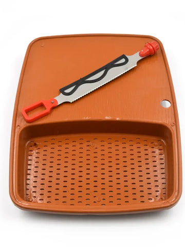 Durable Plastic Chopping Tray