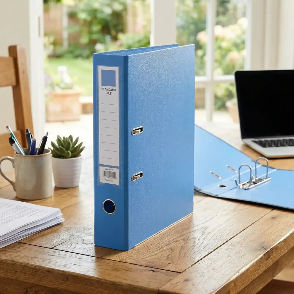 Durable spring file folder - office