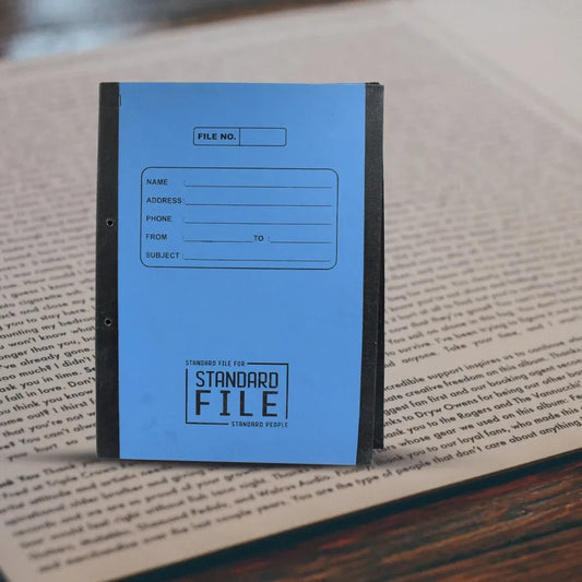 Durable spring file folder - office