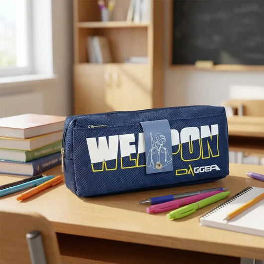 Durable zippered pencil pouch - office