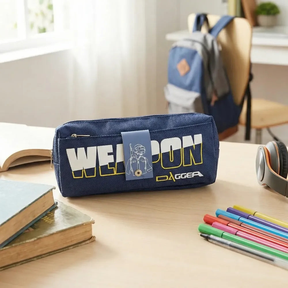 Durable zippered pencil pouch - office