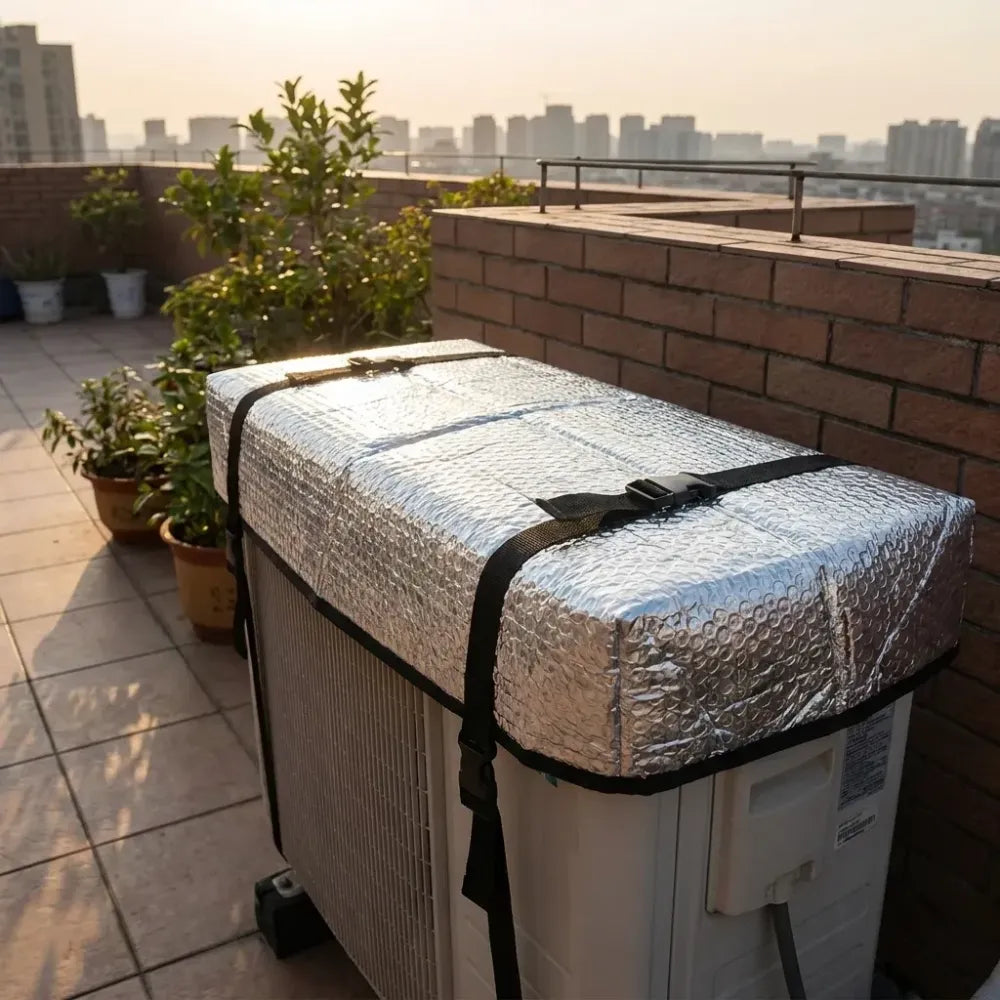 Dust-proof waterproof air conditioner cover