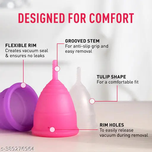 Reusable Silicone Menstrual Cup