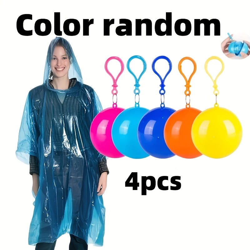 Kids’ emergency raincoat ball
