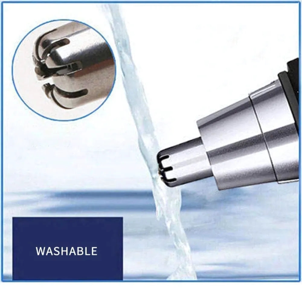 Ear and nose hair trimmer painless clipper