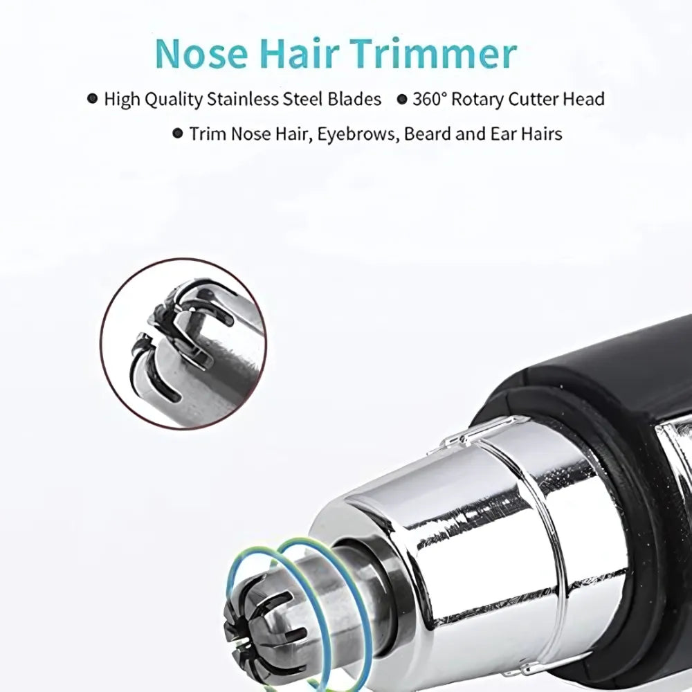 Ear and nose hair trimmer painless clipper