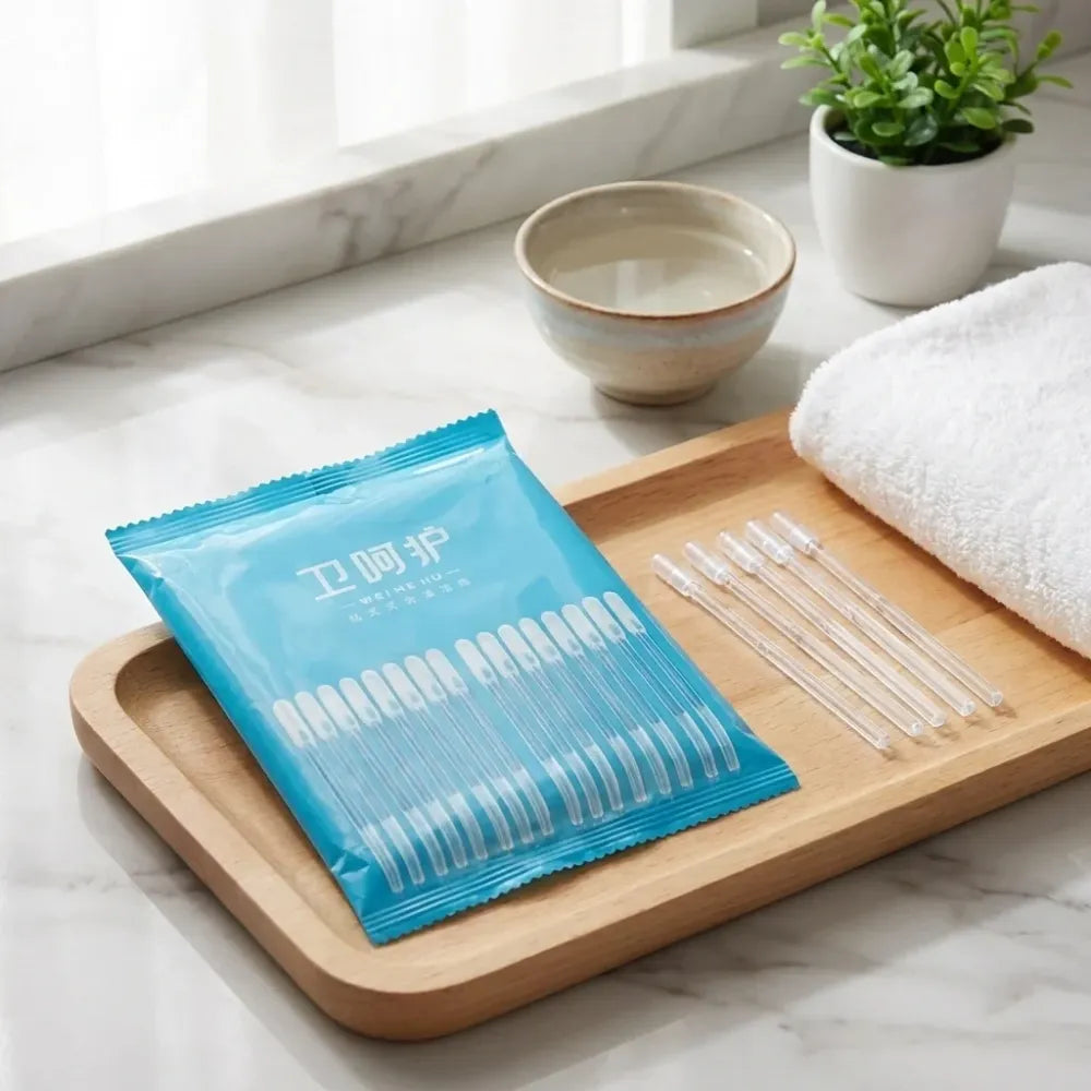 Ear wax cleaner stick silicone reusable sticky removal kit (12 pcs set) - health care
