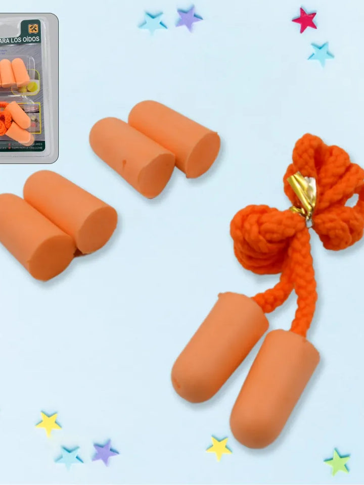 Earplugs Soft Foam Earplugs Sleeping Noise Cancelling For Hearing Protection (3 Pairs)