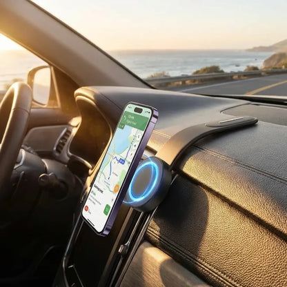 Easy-access phone holder