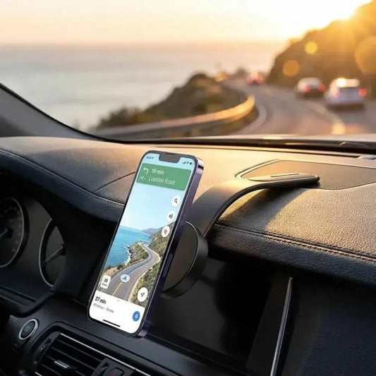 Easy-access phone holder