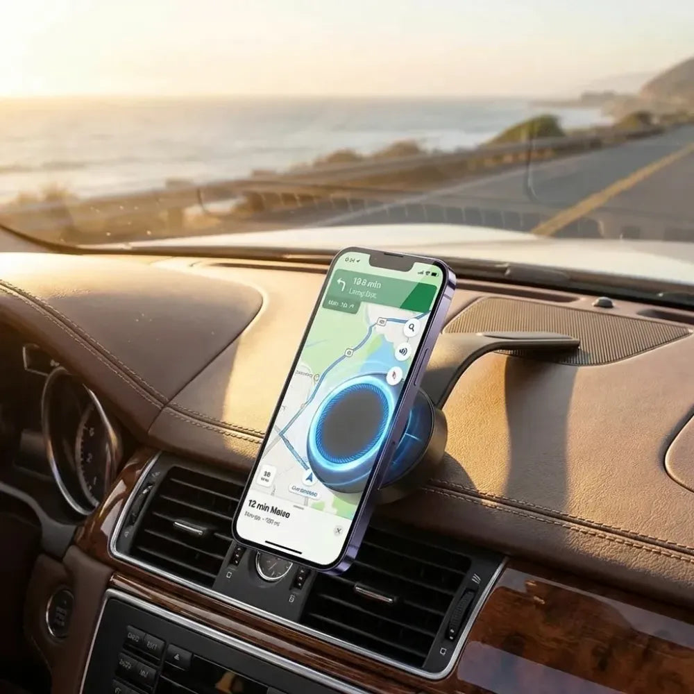 Easy-access phone holder