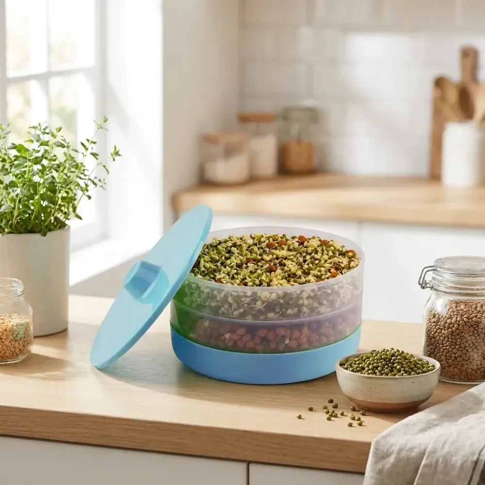 Easy-clean sprout maker - kitchen tool