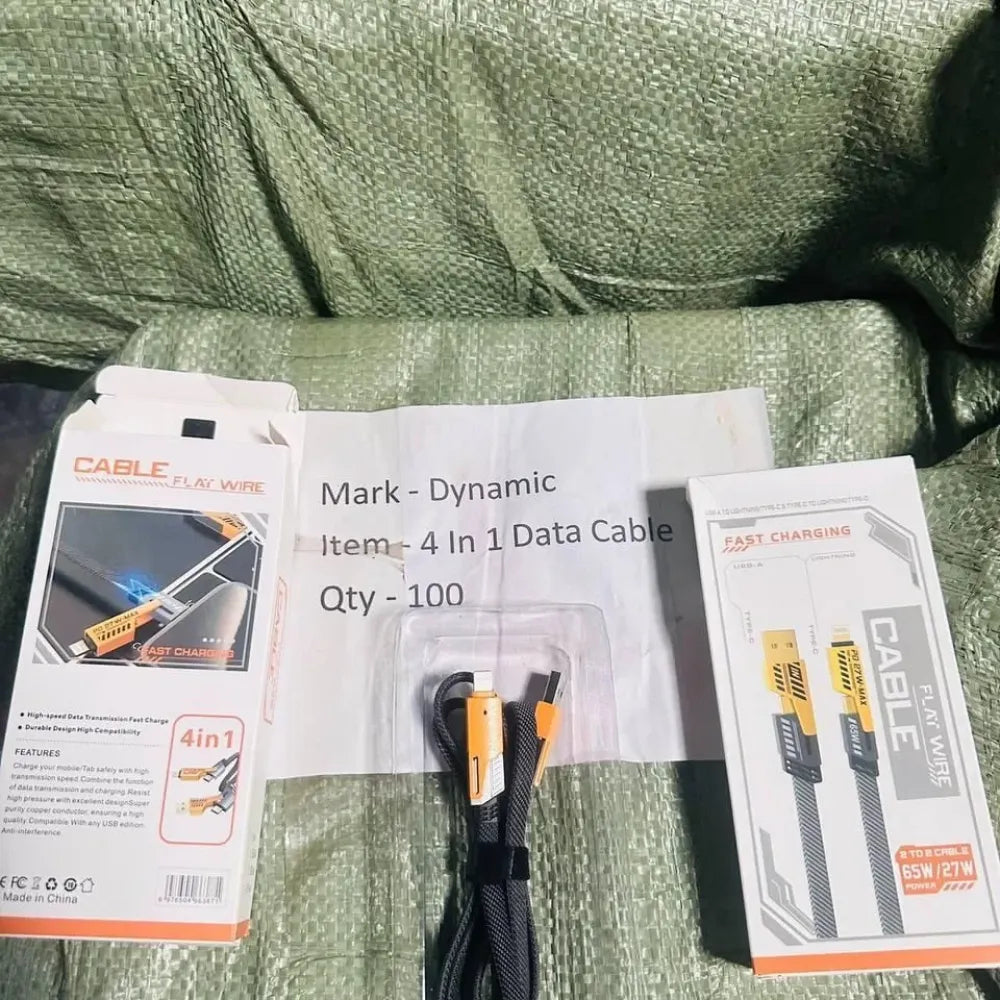 Eco 4-in-1 charging cable