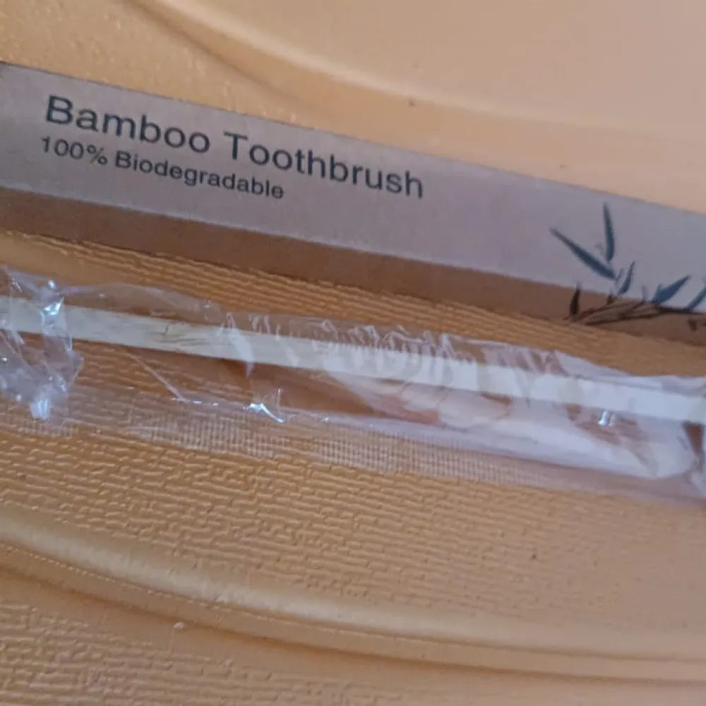 Eco-friendly bamboo toothbrush - health care