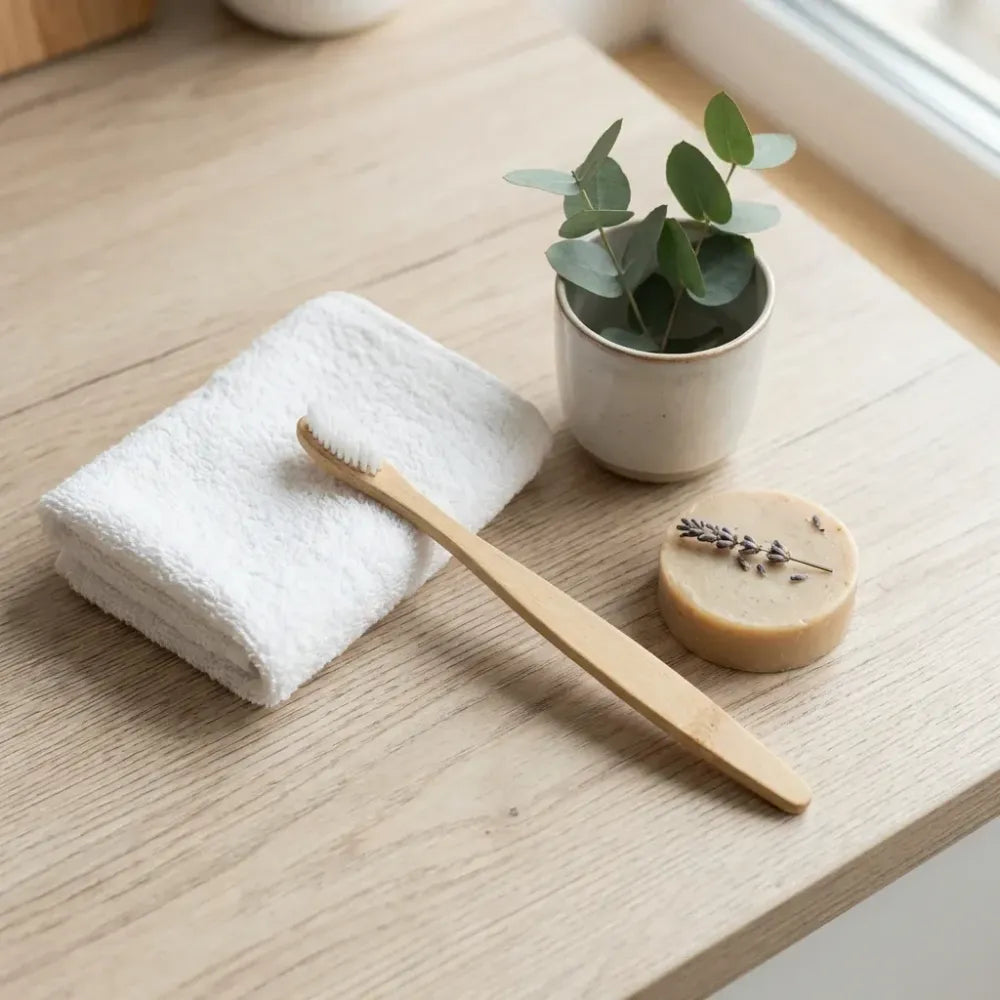 Eco-friendly bamboo toothbrush - health care
