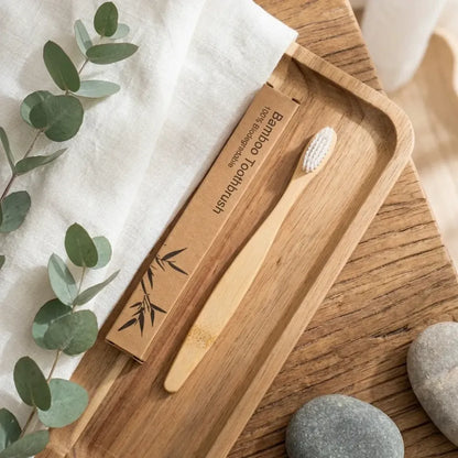 Eco-friendly bamboo toothbrush - health care