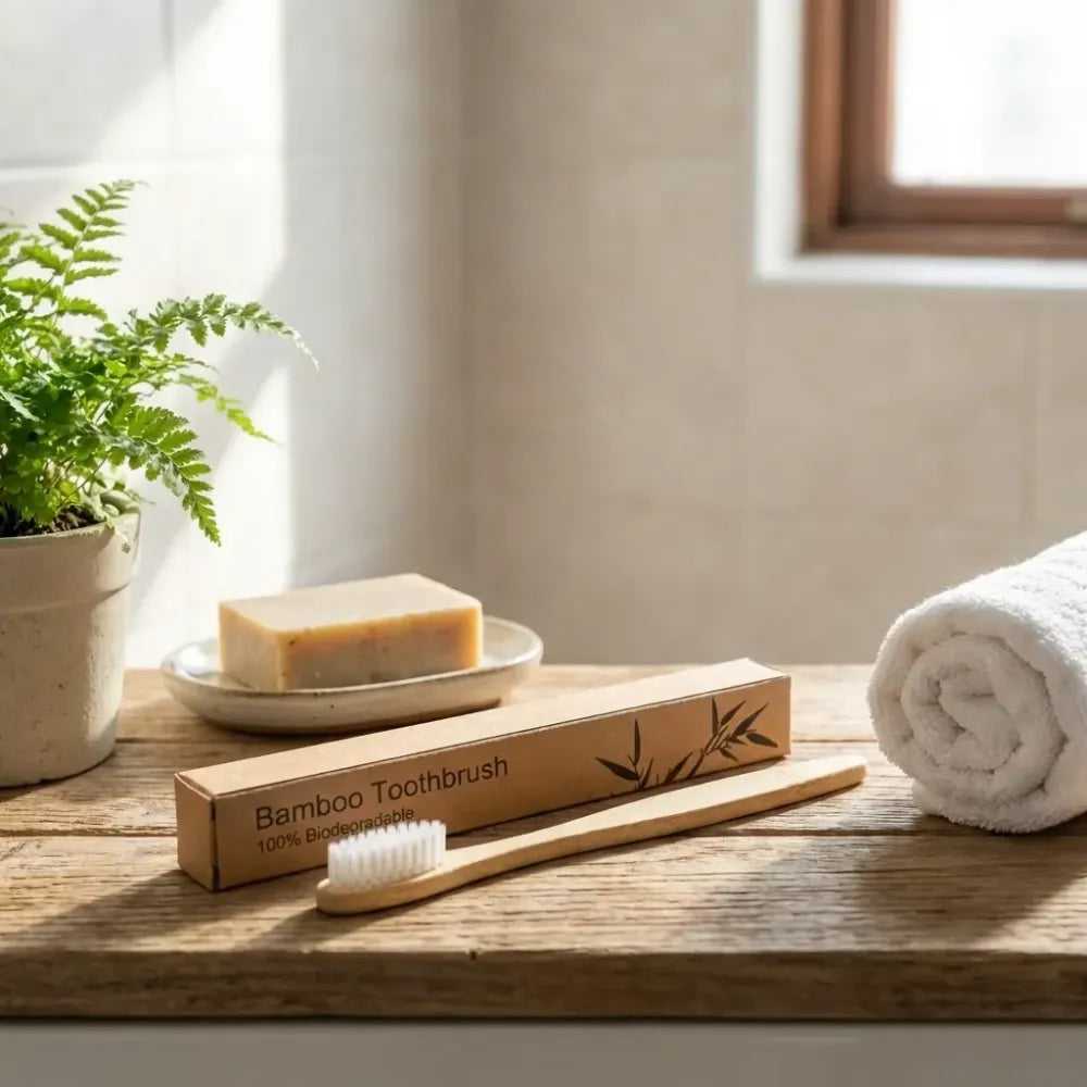 Eco-friendly bamboo toothbrush - health care