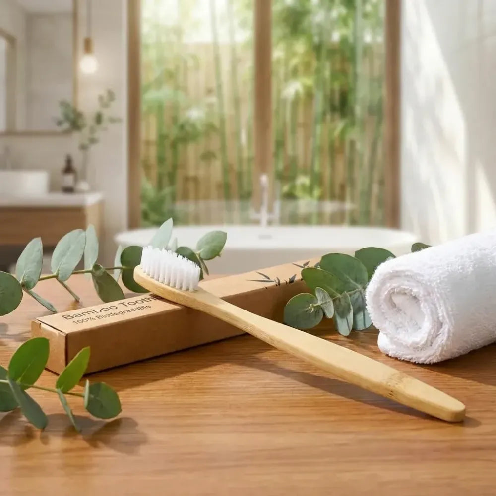 Eco-friendly bamboo toothbrush - health care