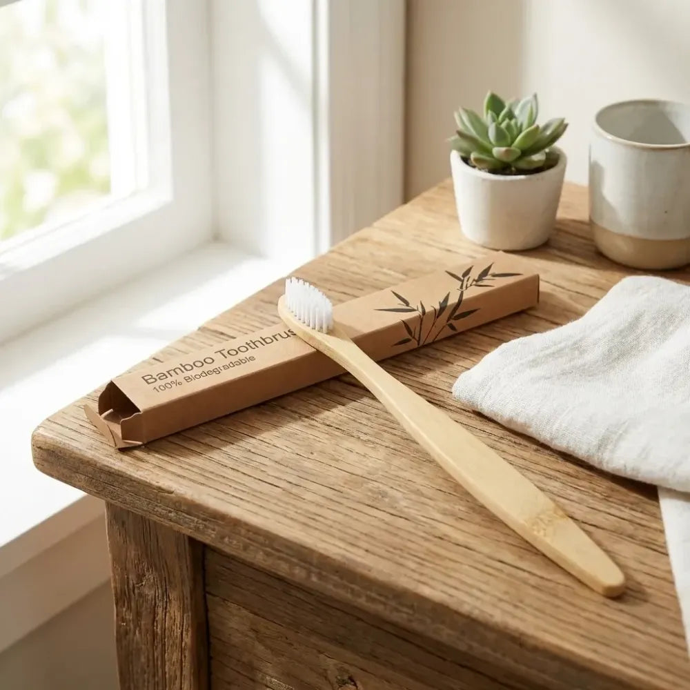 Eco-friendly bamboo toothbrush - health care