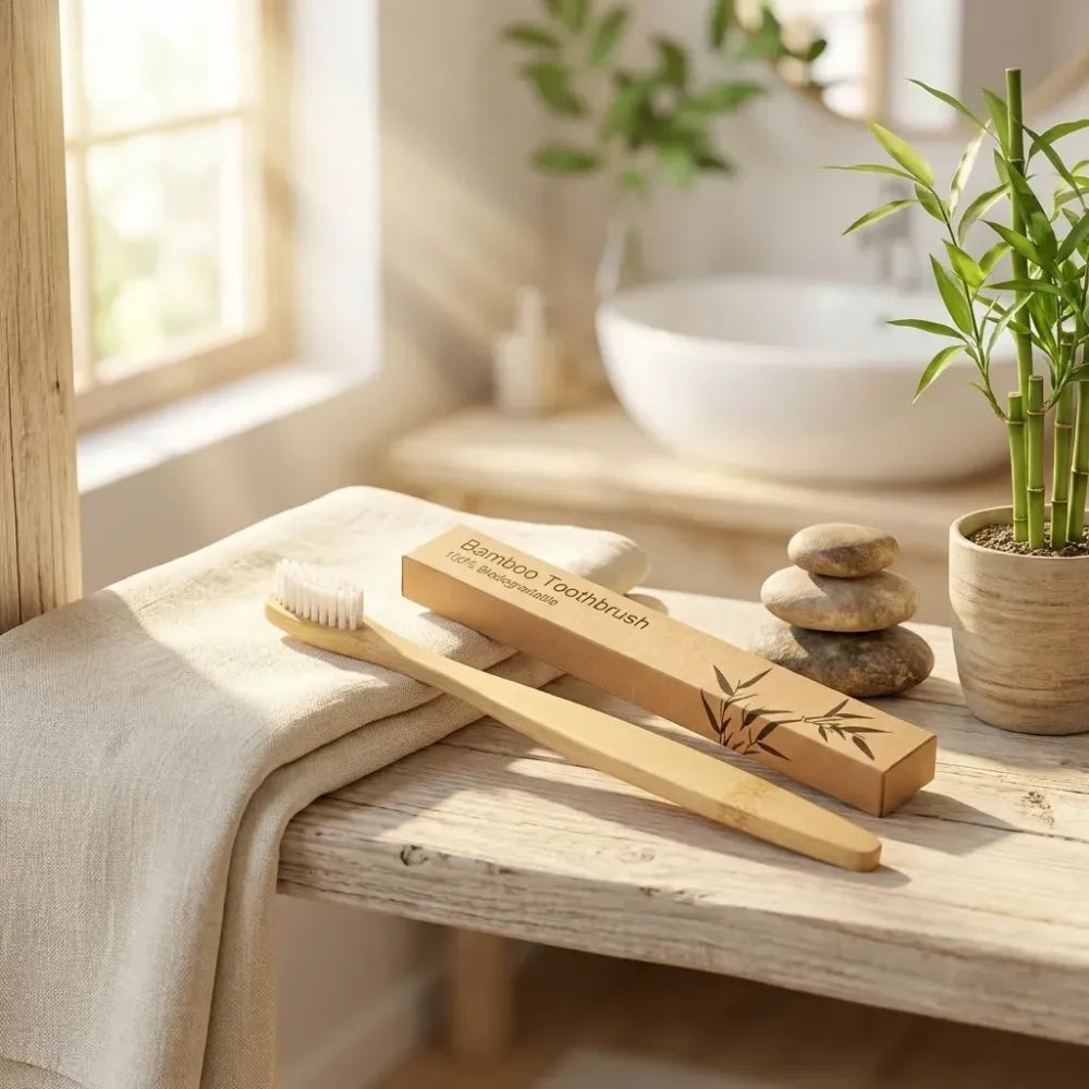 Eco-friendly bamboo toothbrush - health care