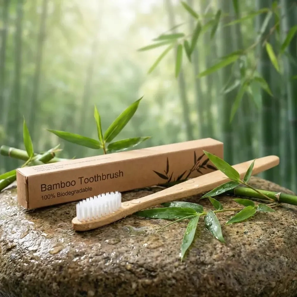 Eco-friendly bamboo toothbrush - health care