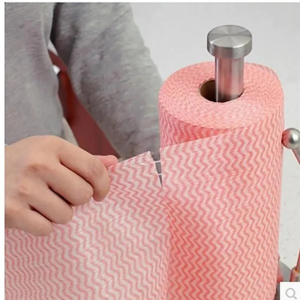 Eco-friendly cleaning cloth roll