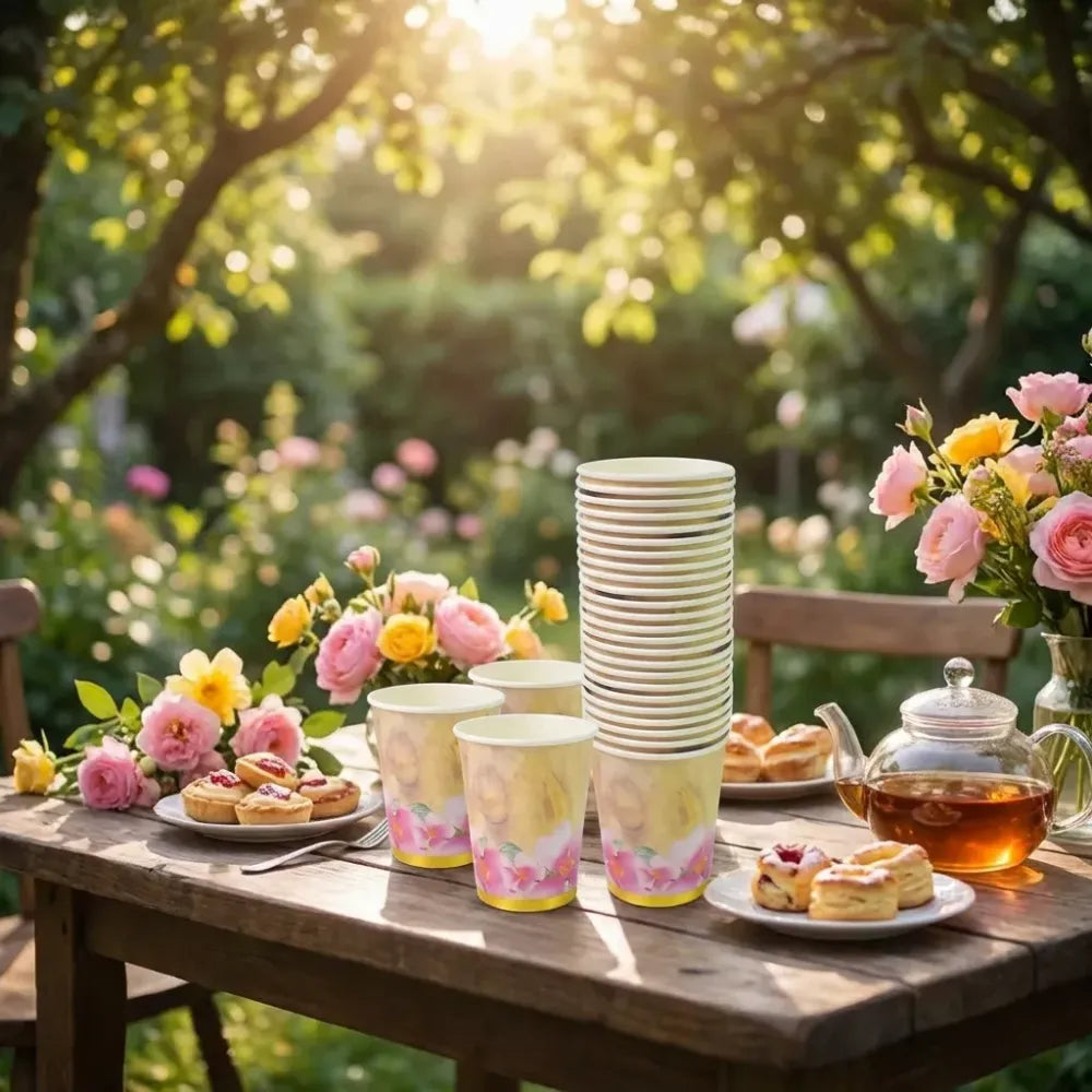Eco-friendly disposable paper cups - home & kitchen