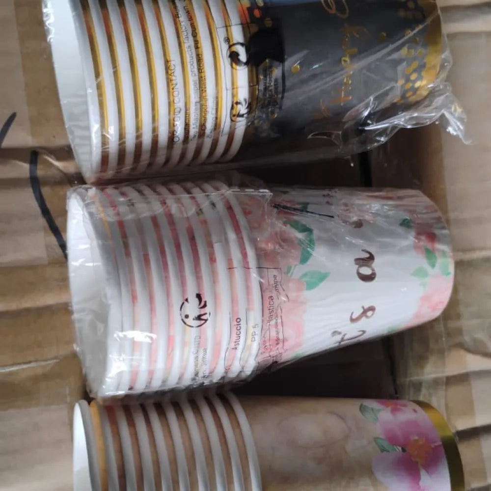 Eco-friendly disposable paper cups - home & kitchen
