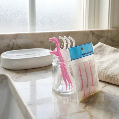 Eco-friendly floss & pick combo - health beauty