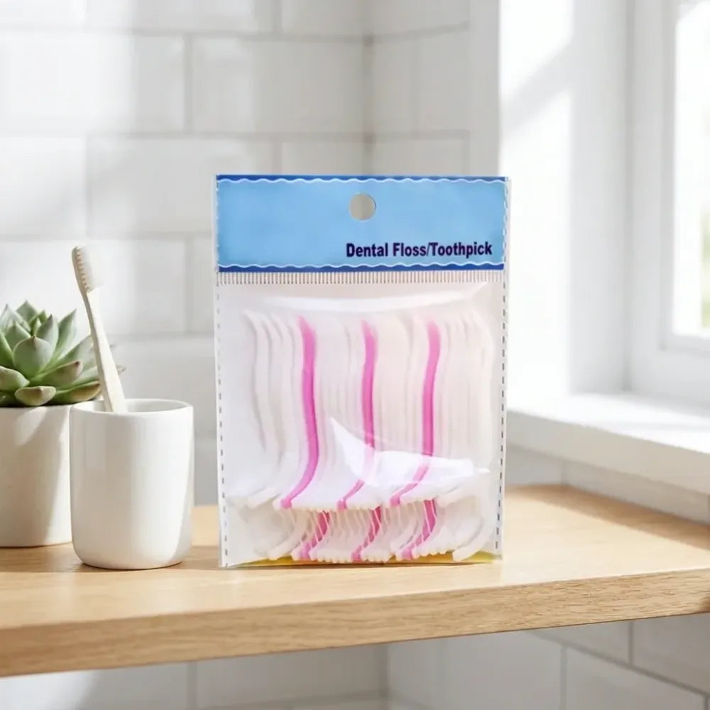 Eco-friendly floss & pick combo - health beauty
