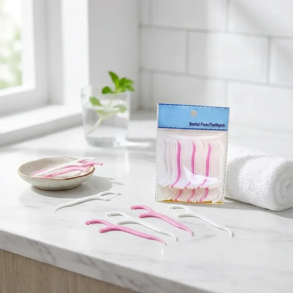 Eco-friendly floss & pick combo - health beauty