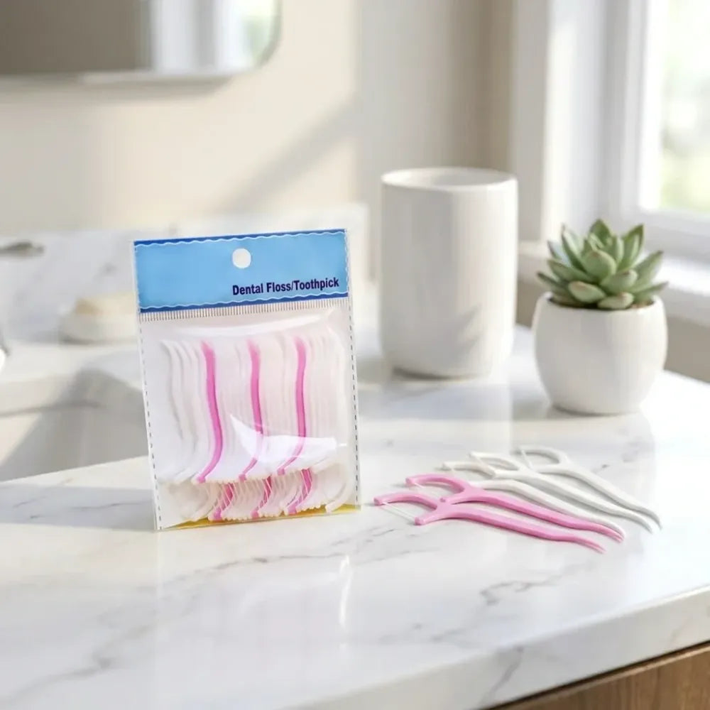 Eco-friendly floss & pick combo - health beauty