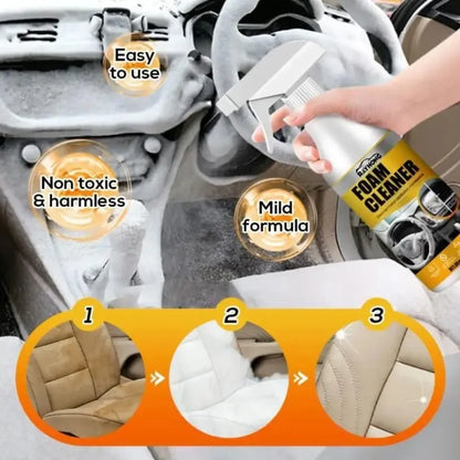 Eco-friendly foam cleaner - car and bike accessories