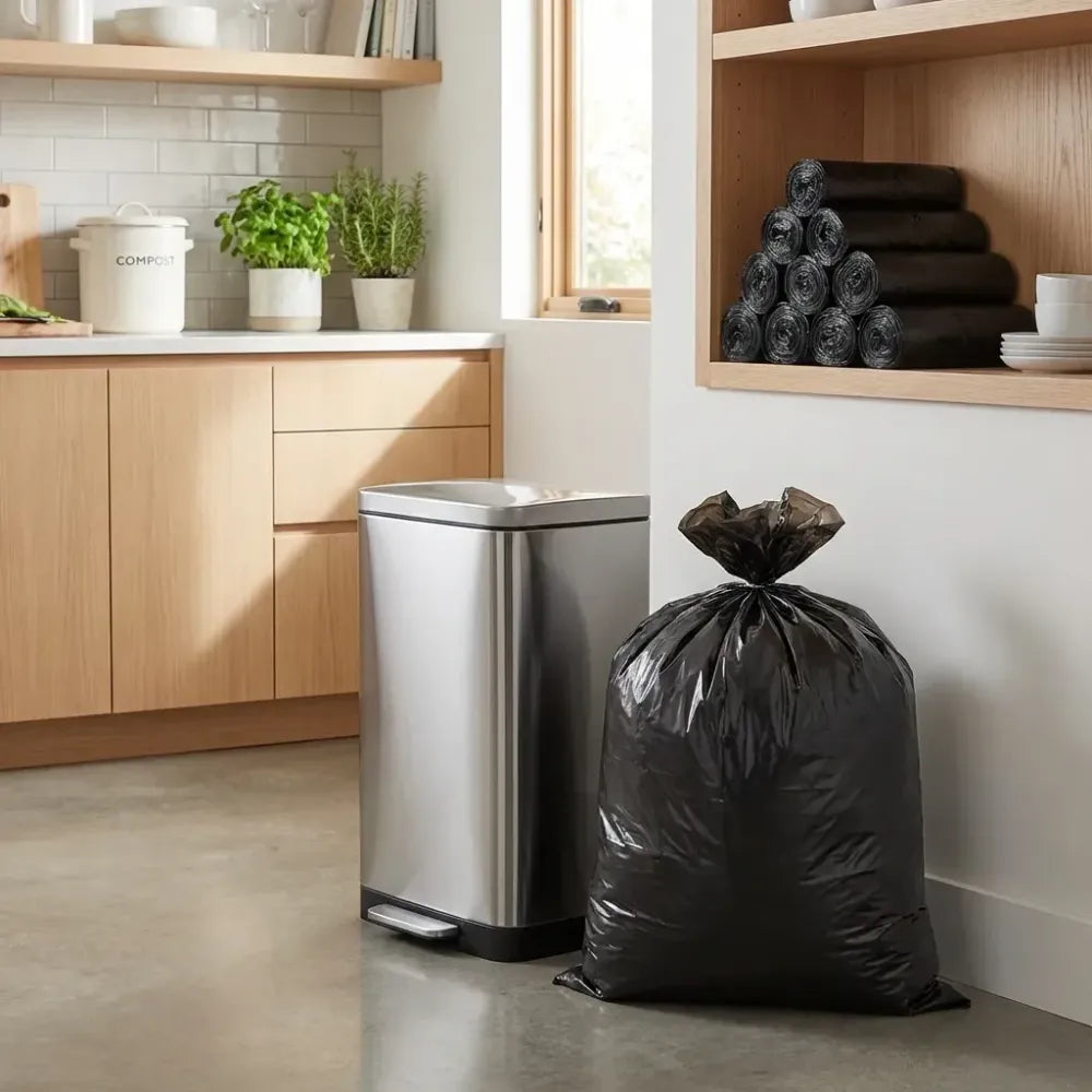 Eco-friendly heavy-duty trash bags - home improvement